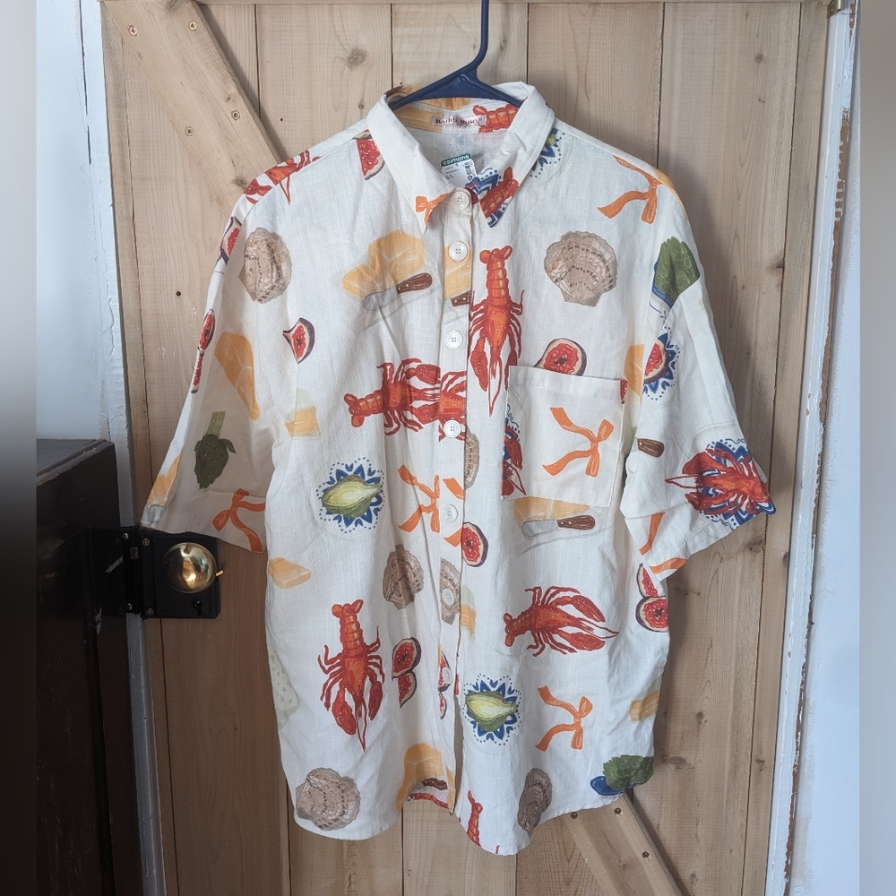 Bailey Rose Coastal Picnic Button-up